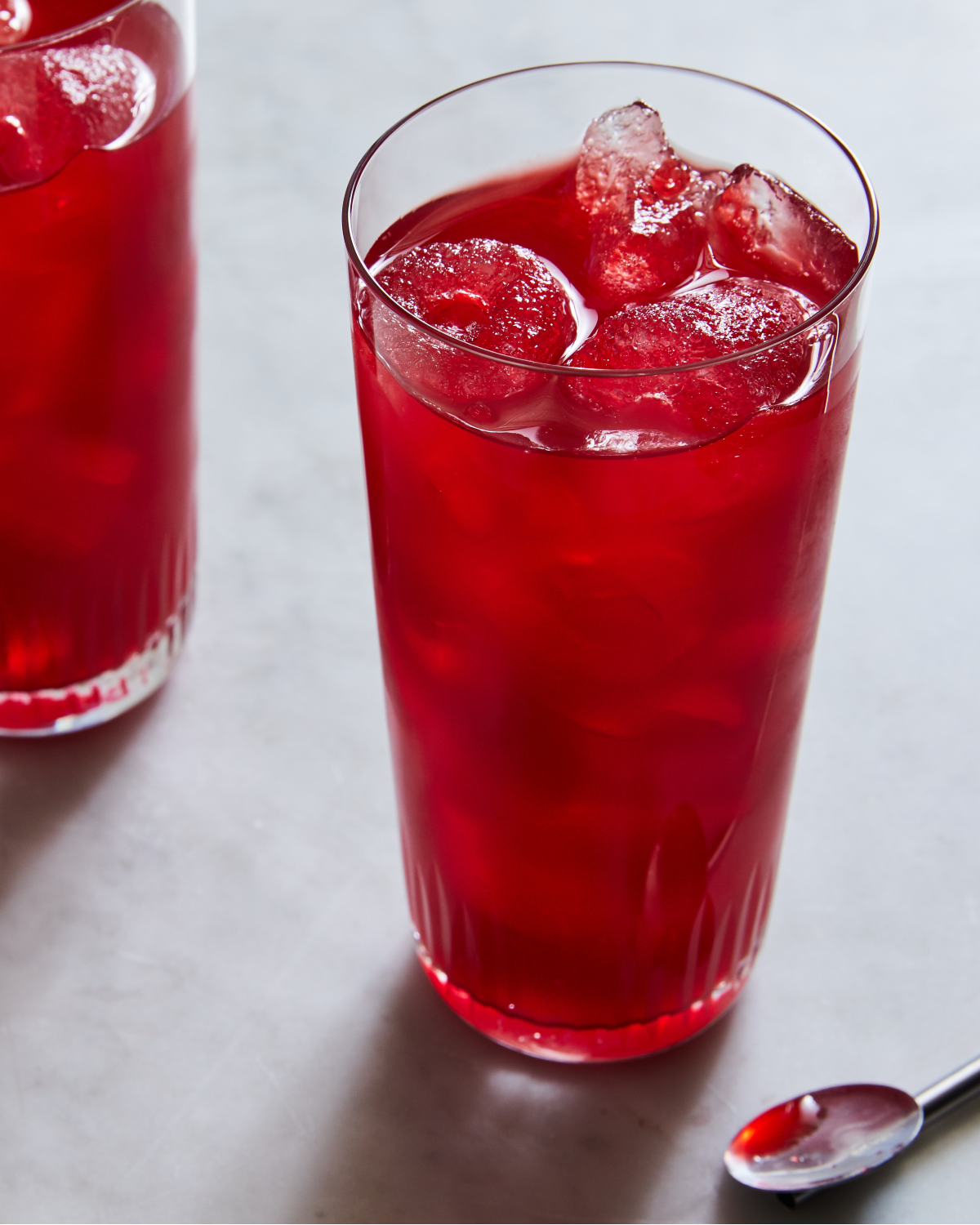 Love Liquor Highball Rum and Beet Juice Cocktails