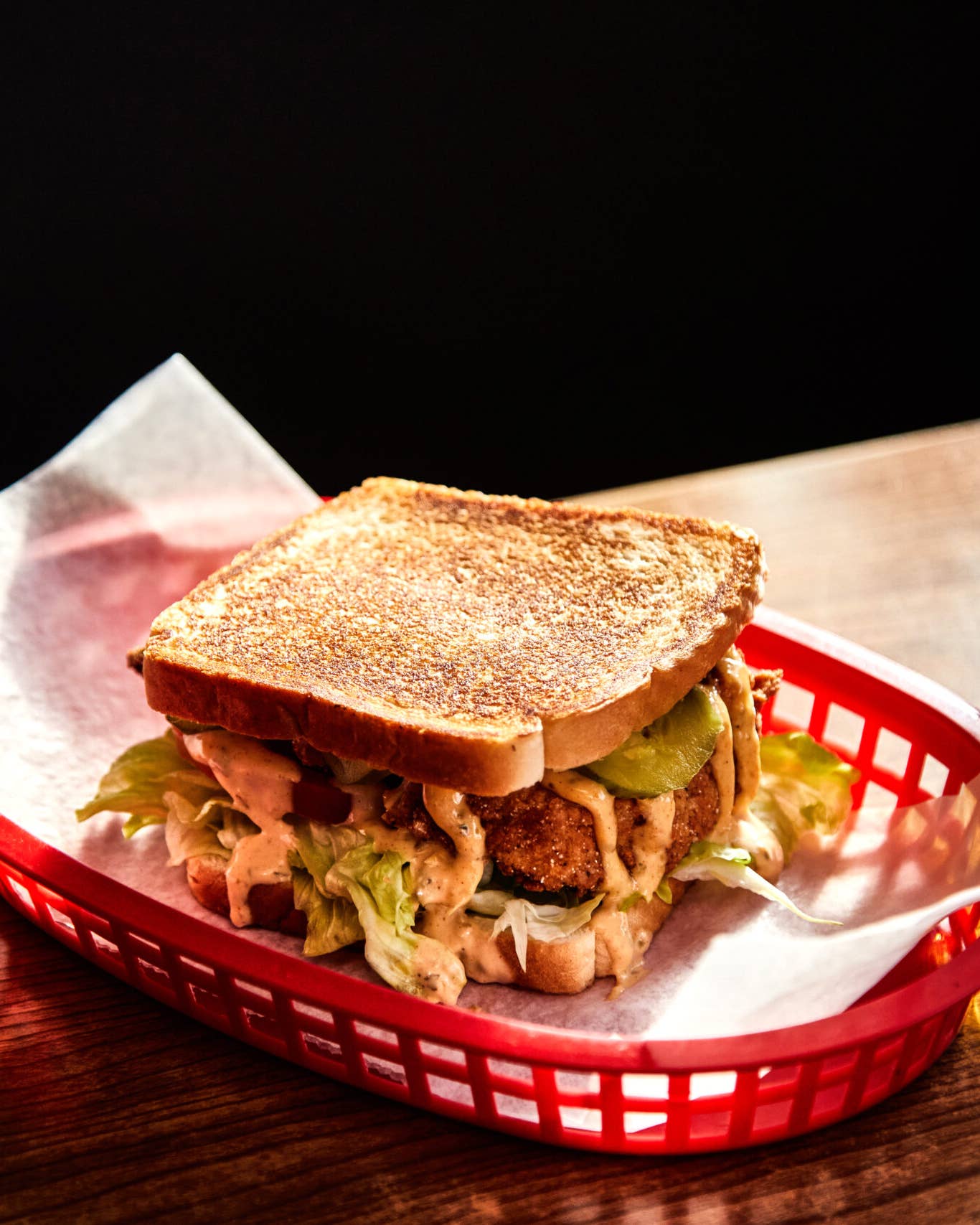Dino's Nashville Hot Chicken Sandwich