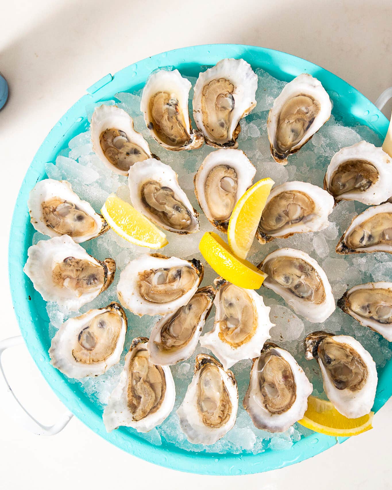 Recreate That Buck-a-Shuck Happy Hour At Home A platter of Lowcountry oysters