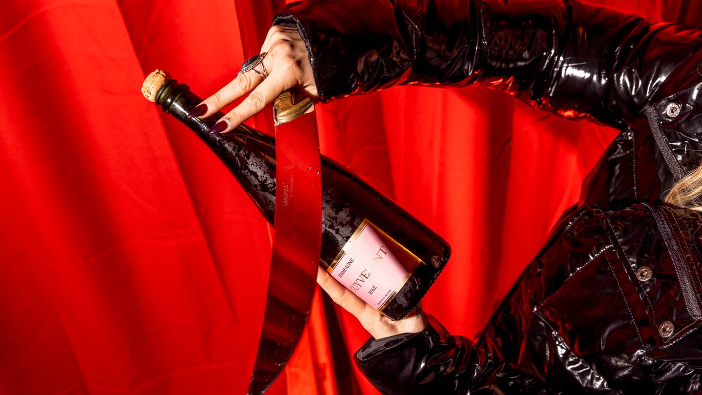 How To Open Champagne Like A Swashbuckling Sommelier Find the seam