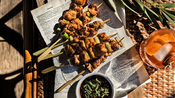 chicken tikka skewers