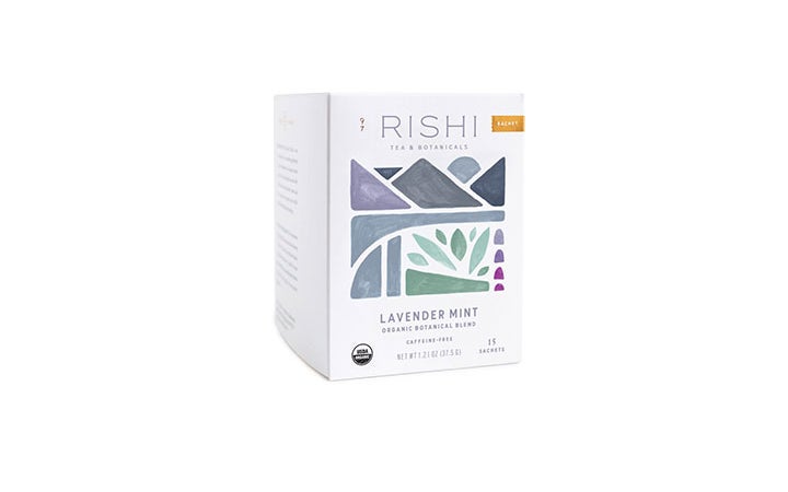 Best Herbal Teas Blends Rishi Caffeine Free Botanicals Lavender Mint Saveur