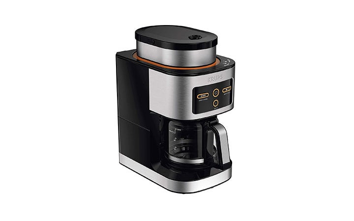 Best Coffee Makers With Grinders Compact Krups Personal Cafe Saveur