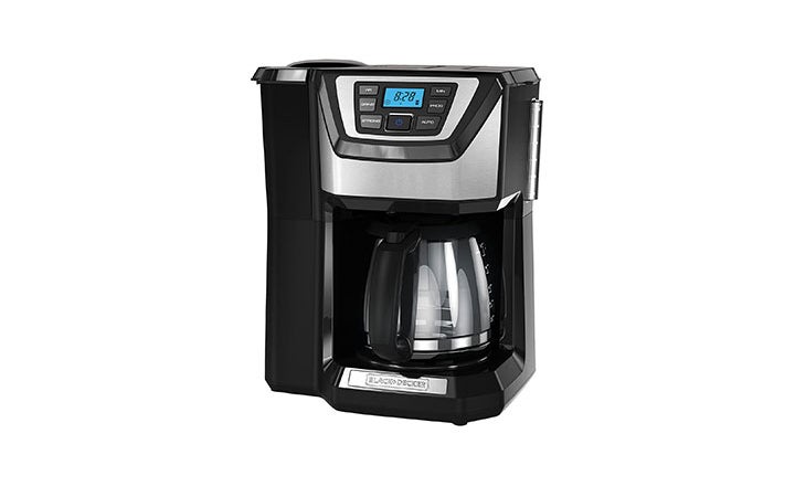 Best Coffee Makers With Grinders Black Decker 12 Cup Mill Brew Saveur