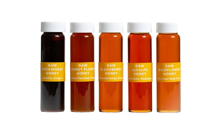 Best Honeys Sampler Jacobsen Salt Co Honey Collection Saveur