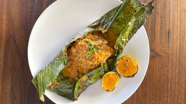 Fish Tamales with Hogao del Pacífico