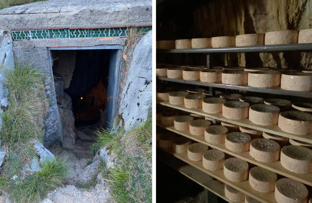 caves for aging Cabrales cheese