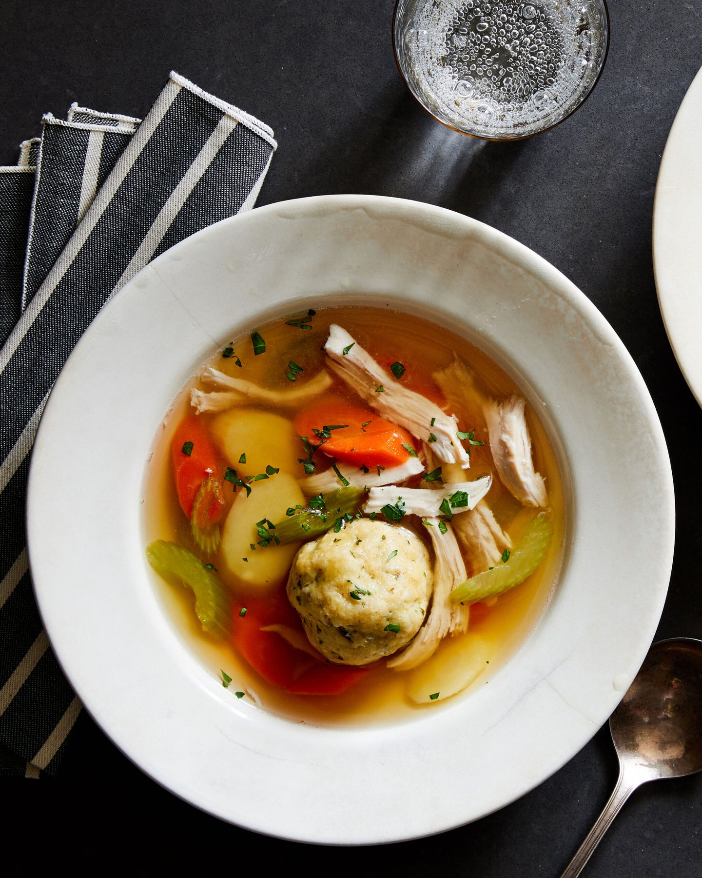 Edith's Matzo Ball Soup