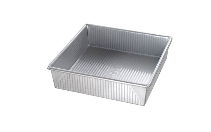 Best Brownie Pans Overall Usa Pan 8 Inch Square Cake Pan Saveur