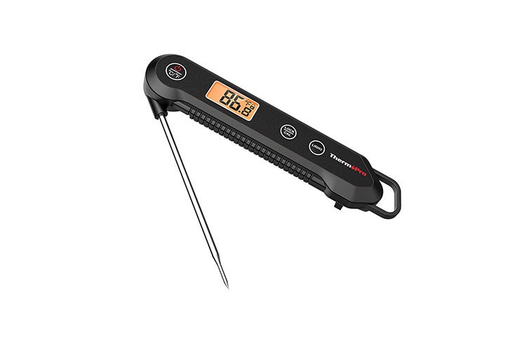 Chef's Perfection Thermometer Grilling Fork w/Backlit LCD Display