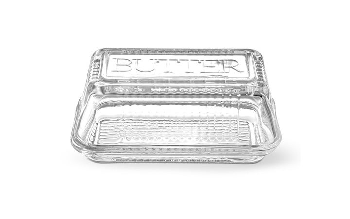 Best Butter Dishes Glass: Bordeaux Glass Butter Dish | Williams Sonoma