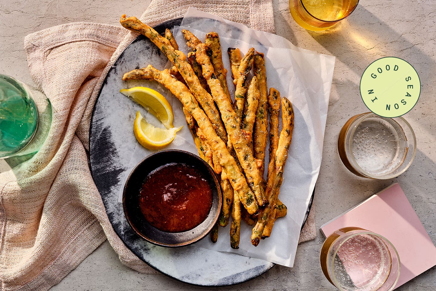 Asparagus Pakoras