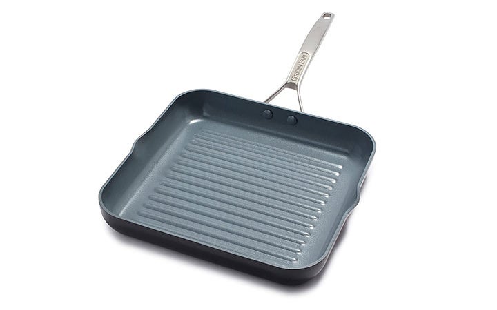 Best Grill Pans GreenPan Ceramic Nonstick Square Grill Pan