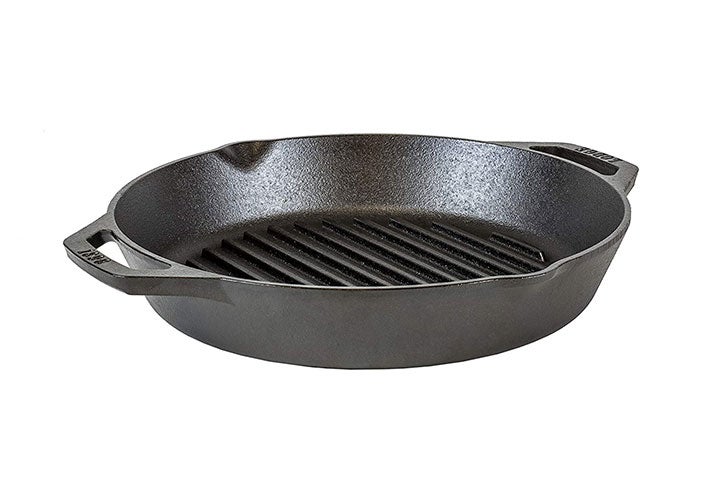 Extreme Salmon BBQ Grill Pan for Vegetables, Embossed Stainless