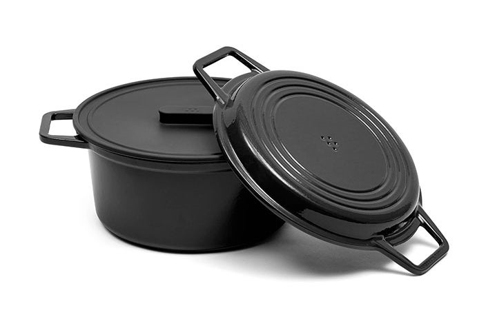 Best Grill Pans Misen Dutch Oven with Grill Lid