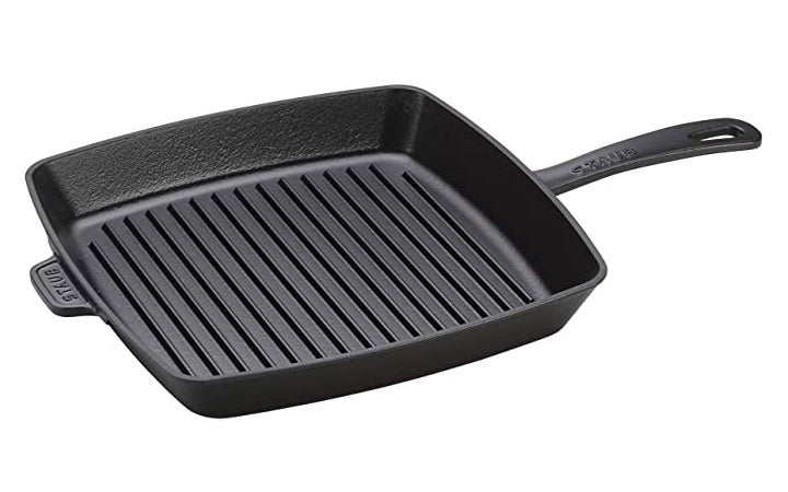 Best Grill Pans Staub Cast Iron Square Grill Pan