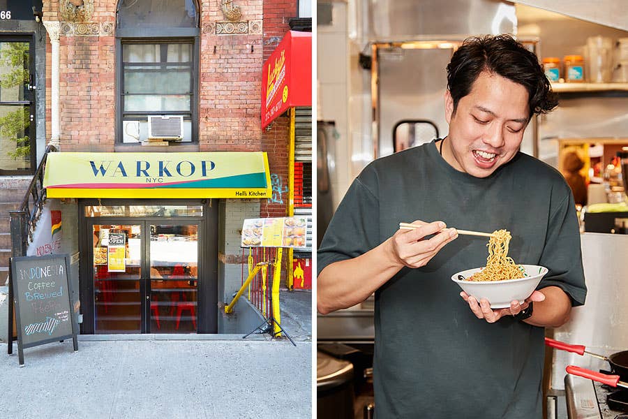 Warkop Restaurant Noodles portrait