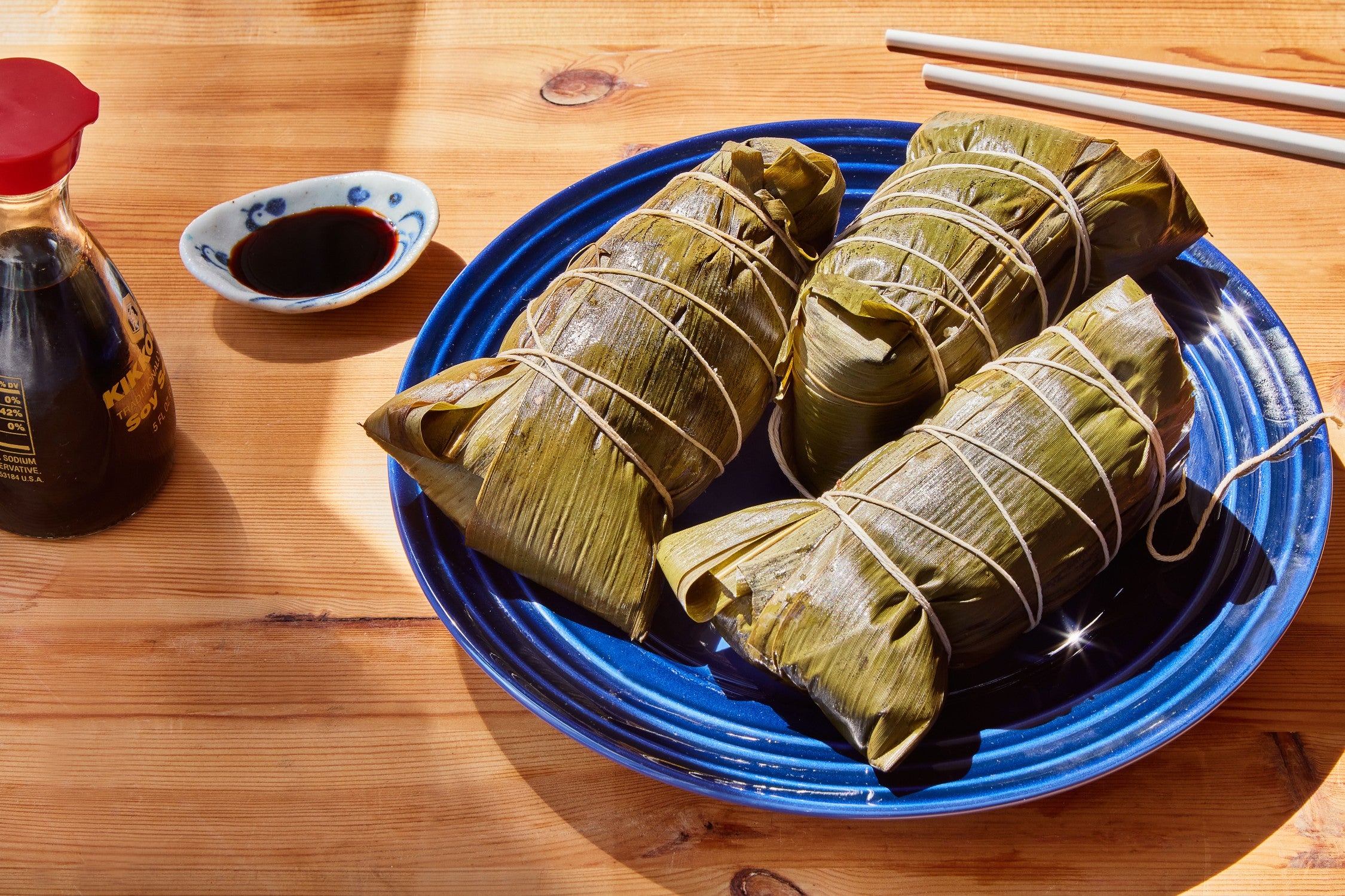 Sticky Rice Dumplings Zongzi Dragon Boat Festival Shanghai Red Pork