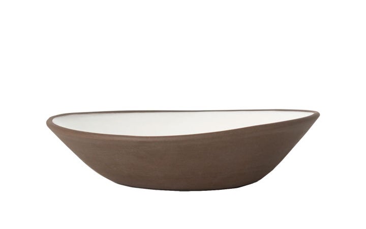 Best Pasta Bowls Porcelain: HAAND Ripple Large Pasta Bowl