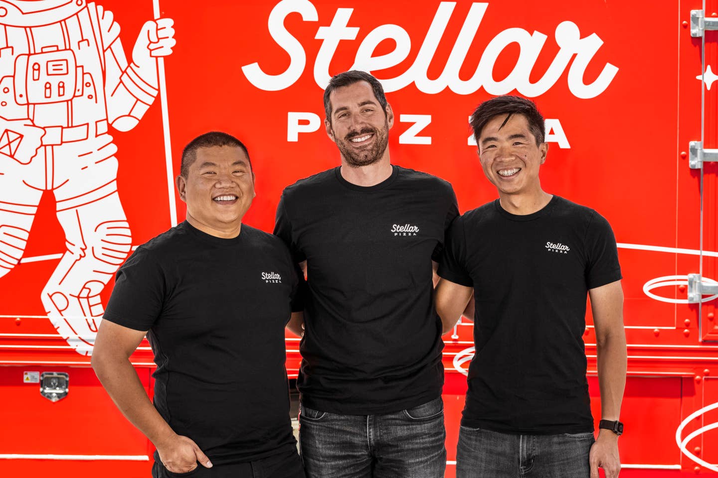 Stellar Pizza Robots Truck