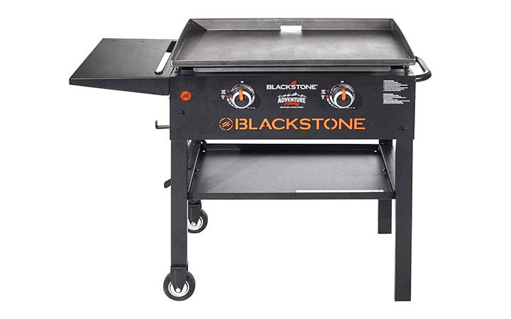 Best Flat Top Grills Blackstone Adventure Ready 2-Burner Outdoor Griddle