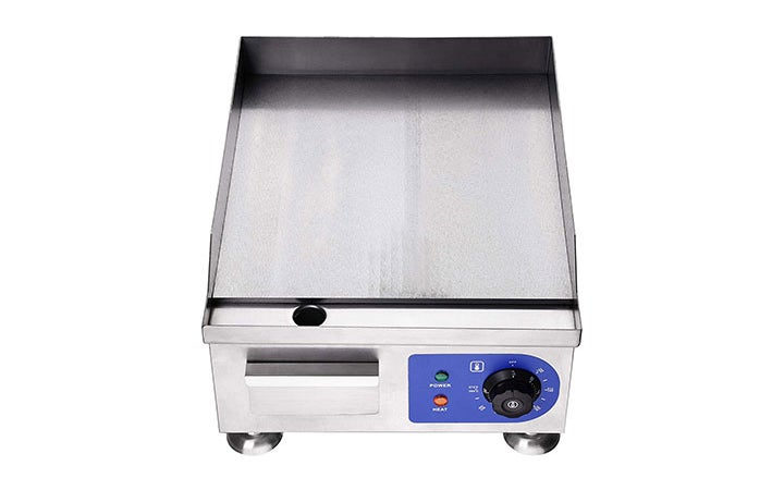 Best Flat Top Grills Yescom 14” Electric Countertop Flat Top Griddle