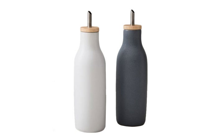 Best Olive Oil Dispensers West Elm Kaloh Stoneware Oil & Vinegar Set