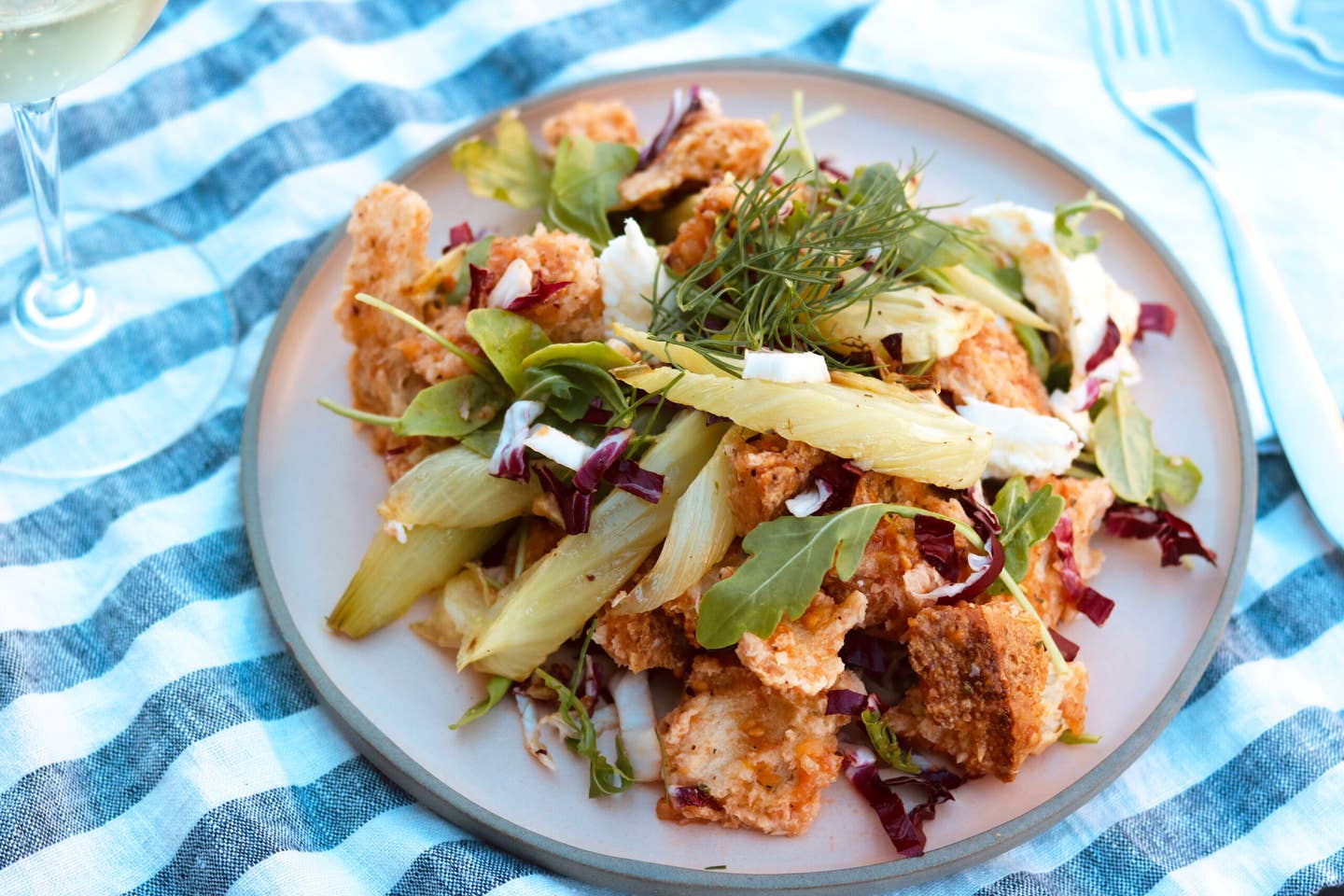 Canned Tomato Panzanella