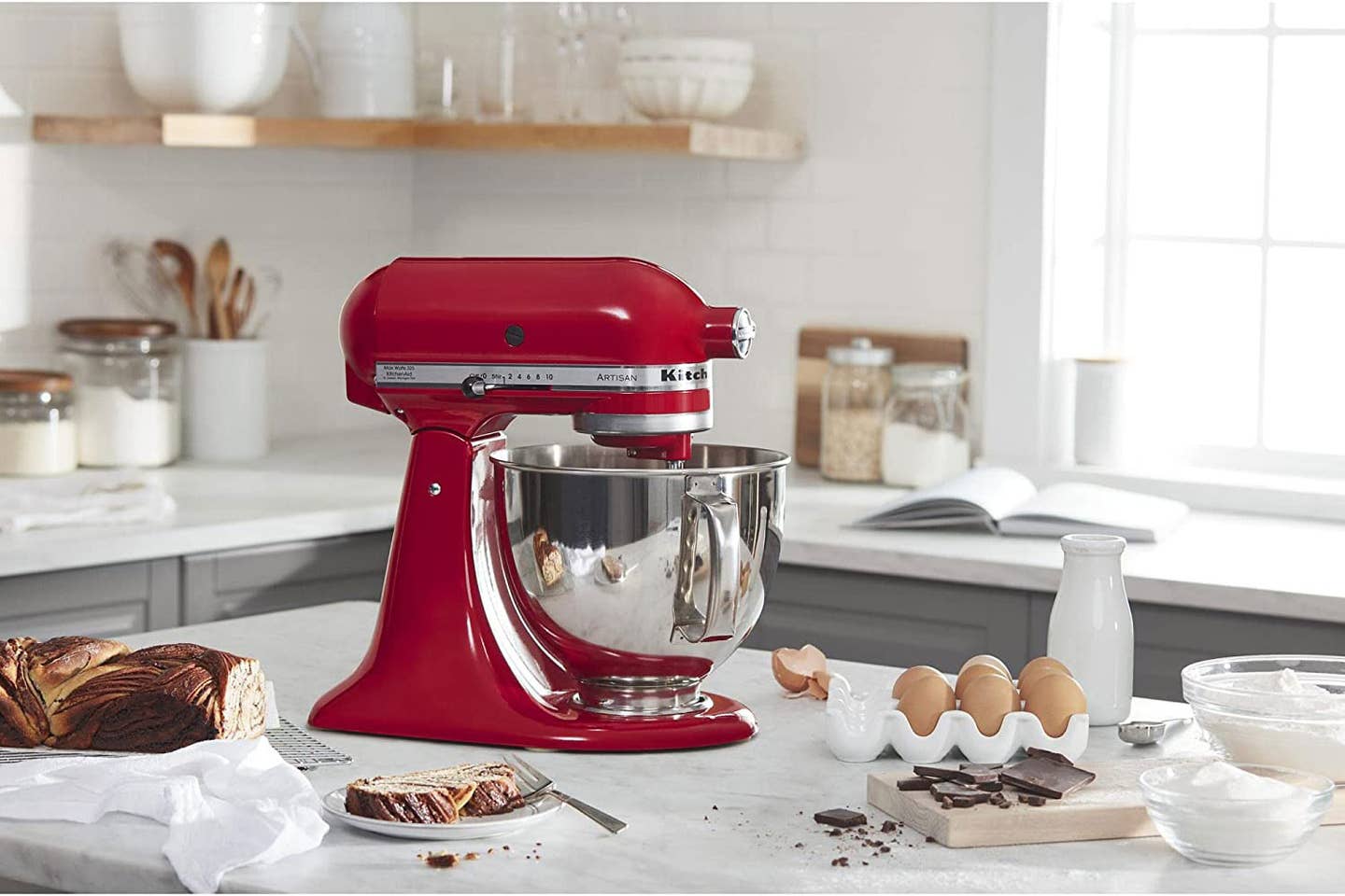 You need to get KitchenAid's mini 3.5-quart stand mixer while it's 32% off  on  — it's just as powerful as the big ones