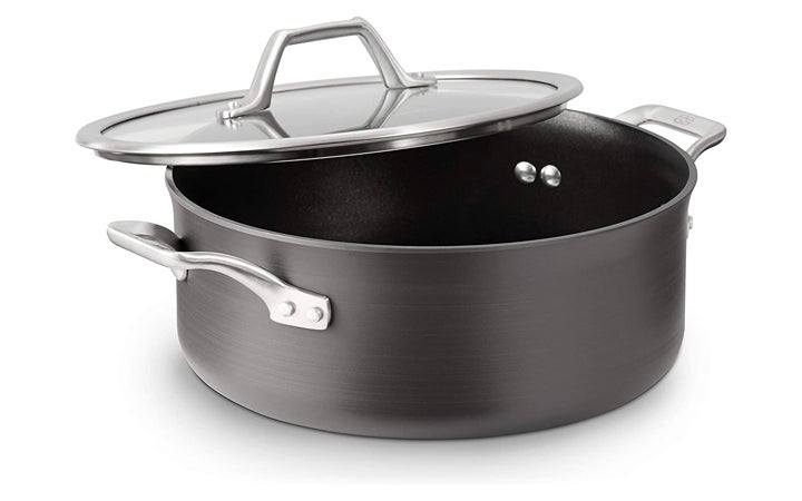 Best Dutch Oven Prime Deals Calphalon Signature Hard Geanodiseerde Nonstick Covered Dutch Oven