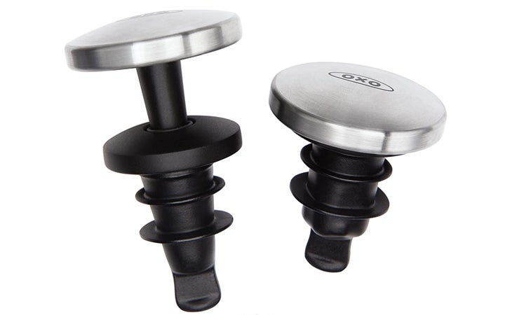 Best Wine Stoppers OXO Steel Expanding Wine Stopper