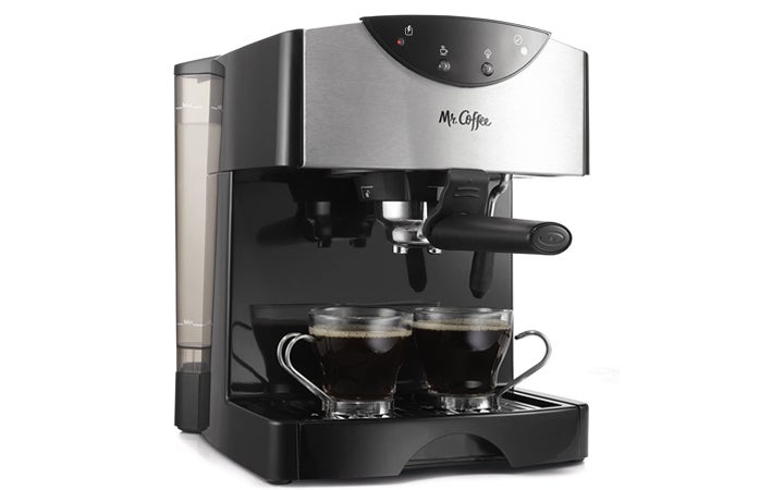 Best Espresso Machines Under $500 Mr. Coffee Automatic Dual Shot Espresso/Cappuccino System