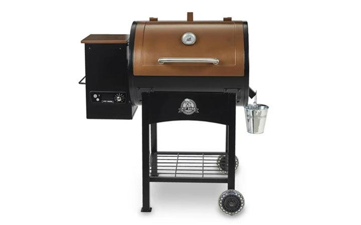 Best Pellet Grills Under $500 Pit Boss 700 Classic Wood-Fired Pellet Grill With Flamebroiler