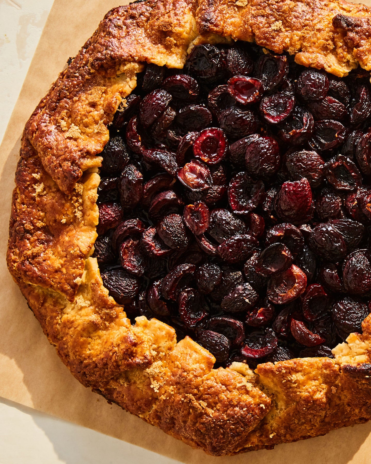 Summer Jammyh Cherry Galette