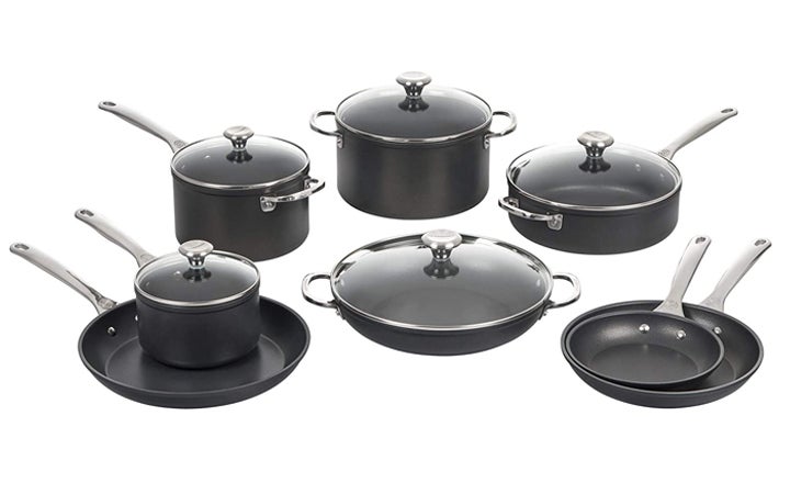 The Best Cookware for Glass Top Stoves Le Creuset Toughened Nonstick PRO Cookware Set