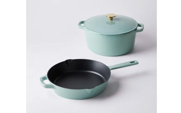 The Best Cookware for Glass Top Stoves Milo by Kana Cast Iron Cookware Set