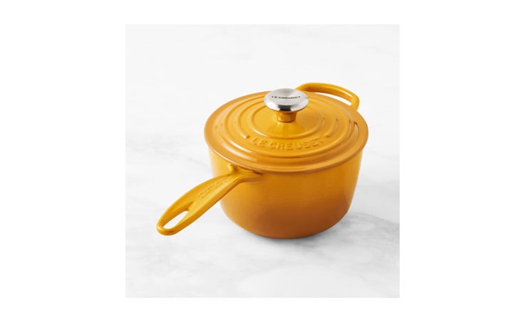 Best Oatmeal Cookers Le Creuset Signature Enameled Cast Iron Saucepan