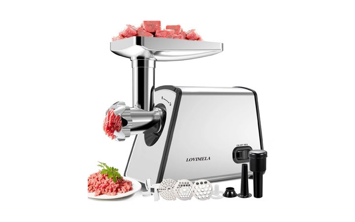 Best Meat Grinders Lovimela Electric Food Grinder
