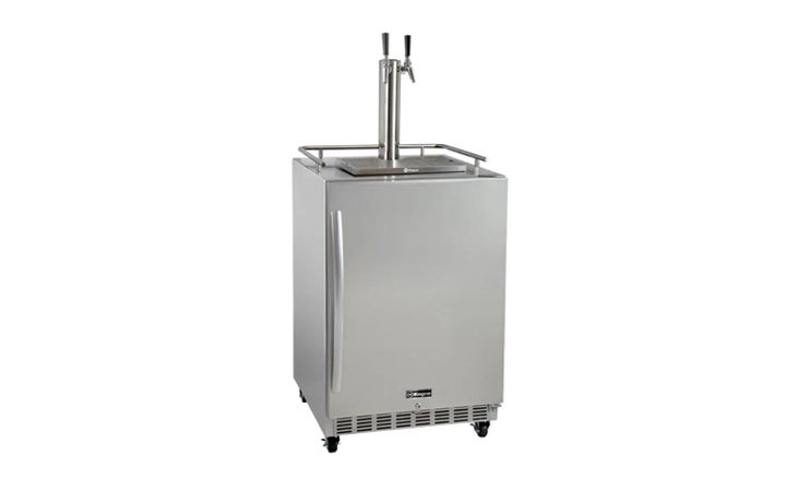 Best Kegerators Kegco Dual Faucet Digital Commercial Outdoor Kegerator