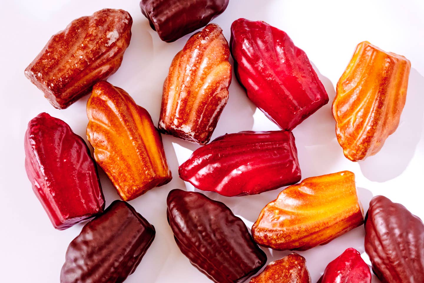 Glazed Honey Madeleines