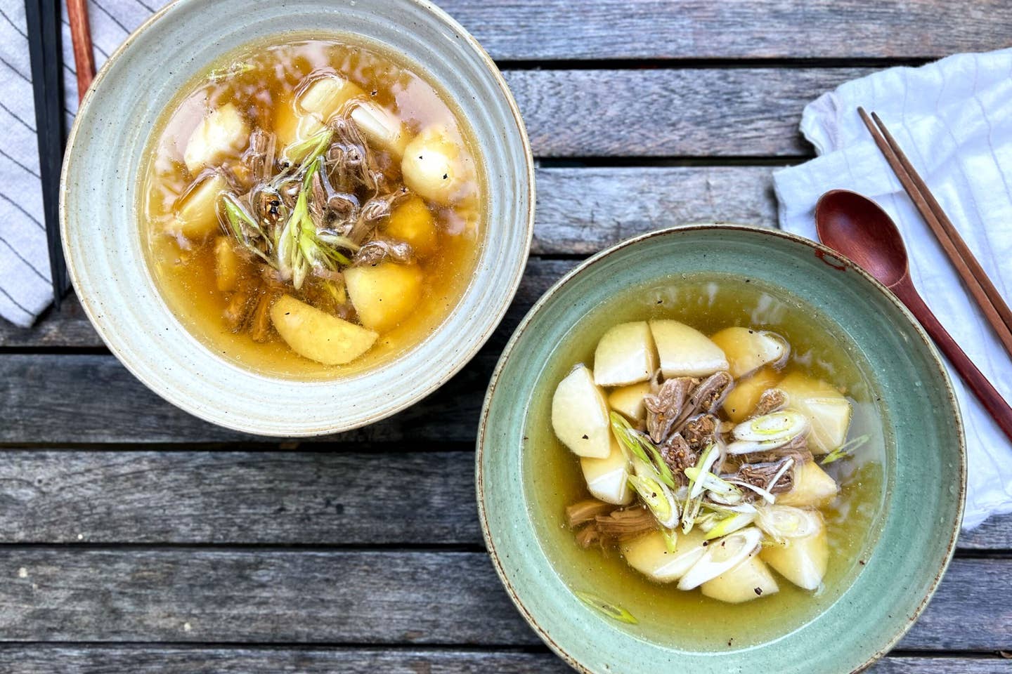 Toranguk Recipe Korean Taro Soup