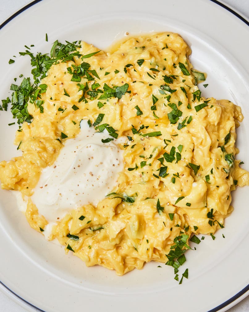 For Perfect Soft-Scrambled Eggs, Hold the Cream How to Make Soft Scrambled Eggs