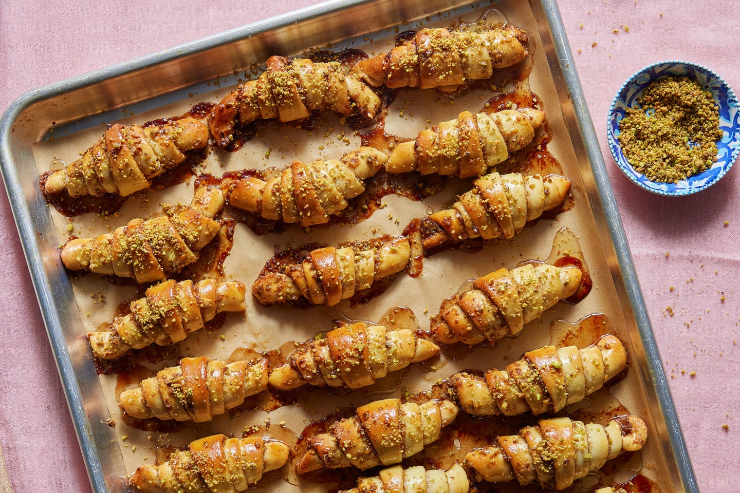 Pistachio Date Rugelach Recipe