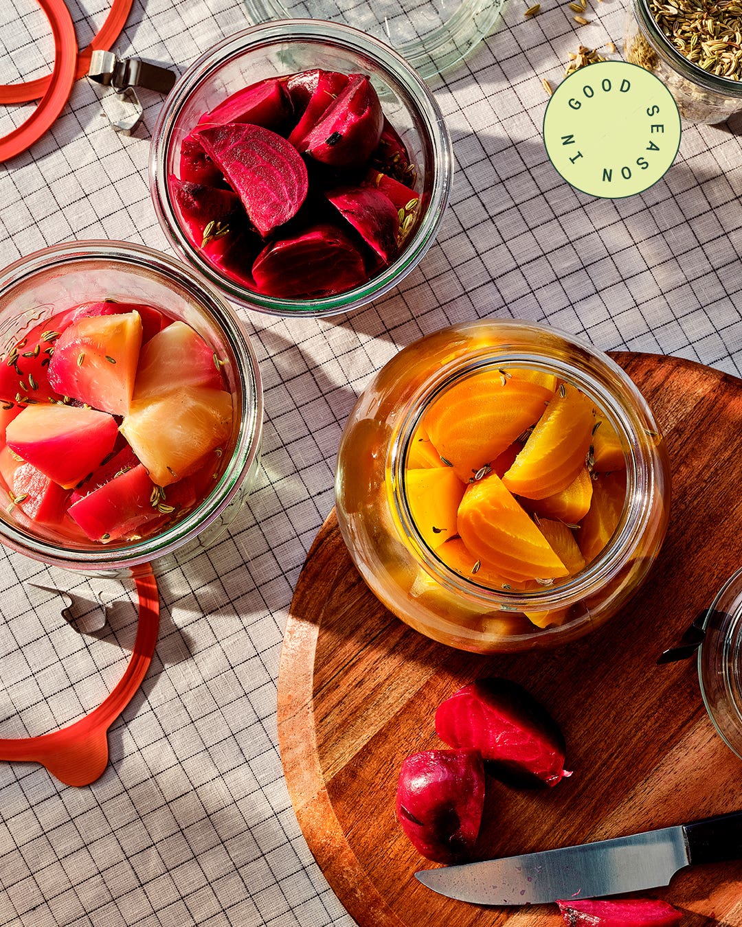Quick-Pickled Beets Quick-Pickled Beets