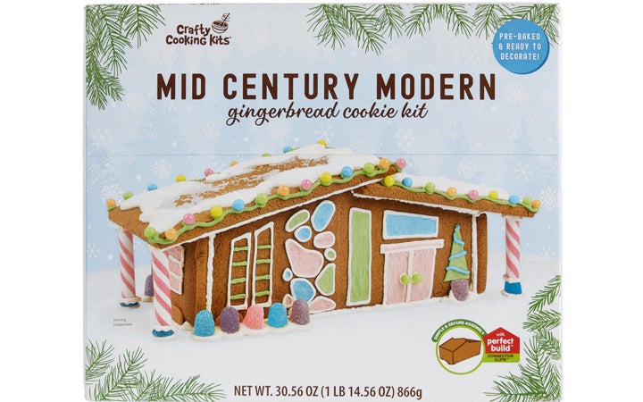 Best Gingerbread House Kits Woodland Midcentury Modern Gingerbread House Kit