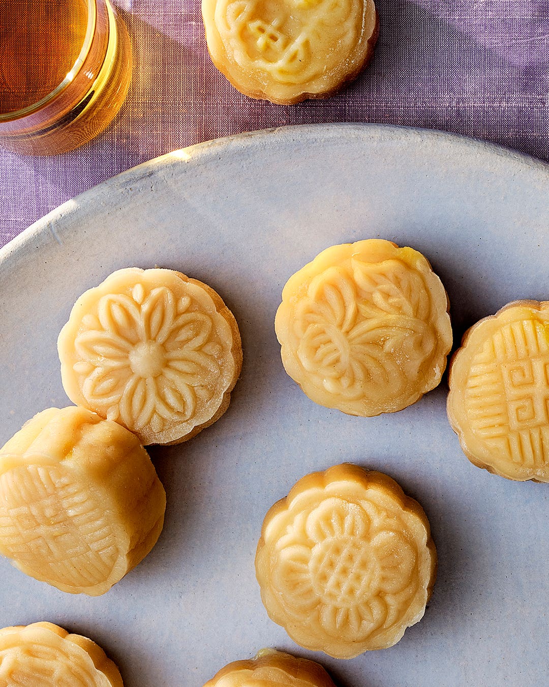 Snow Skin Mooncakes With Mung Bean Filling Snow Skin Mooncakes