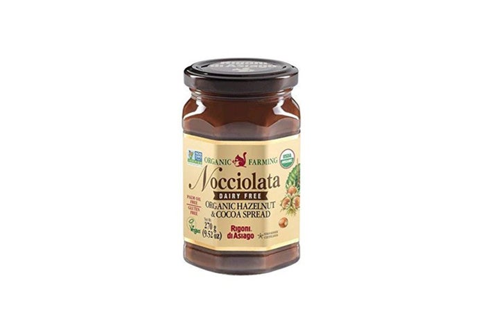 Best Chocolate Hazelnut Spreads Rigoni di Asiago Dairy-Free Nocciolata Hazelnut Spread With Cocoa