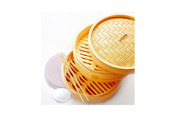 Best Bamboo Steamers Mister Kitchenware 10 Inch Handmade Bamboo Steamer