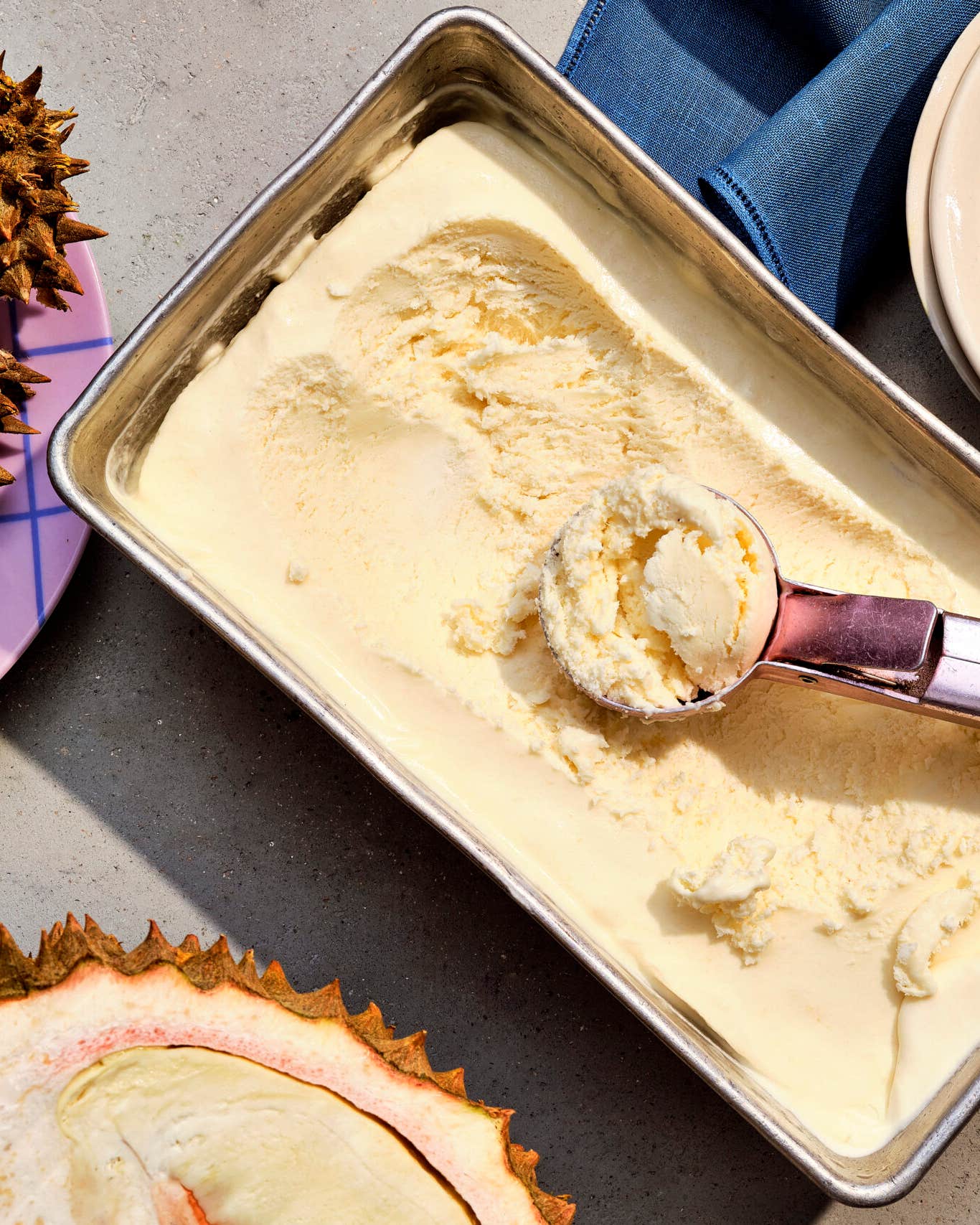 No-Churn Durian Ice Cream Durian Ice Cream Recipe