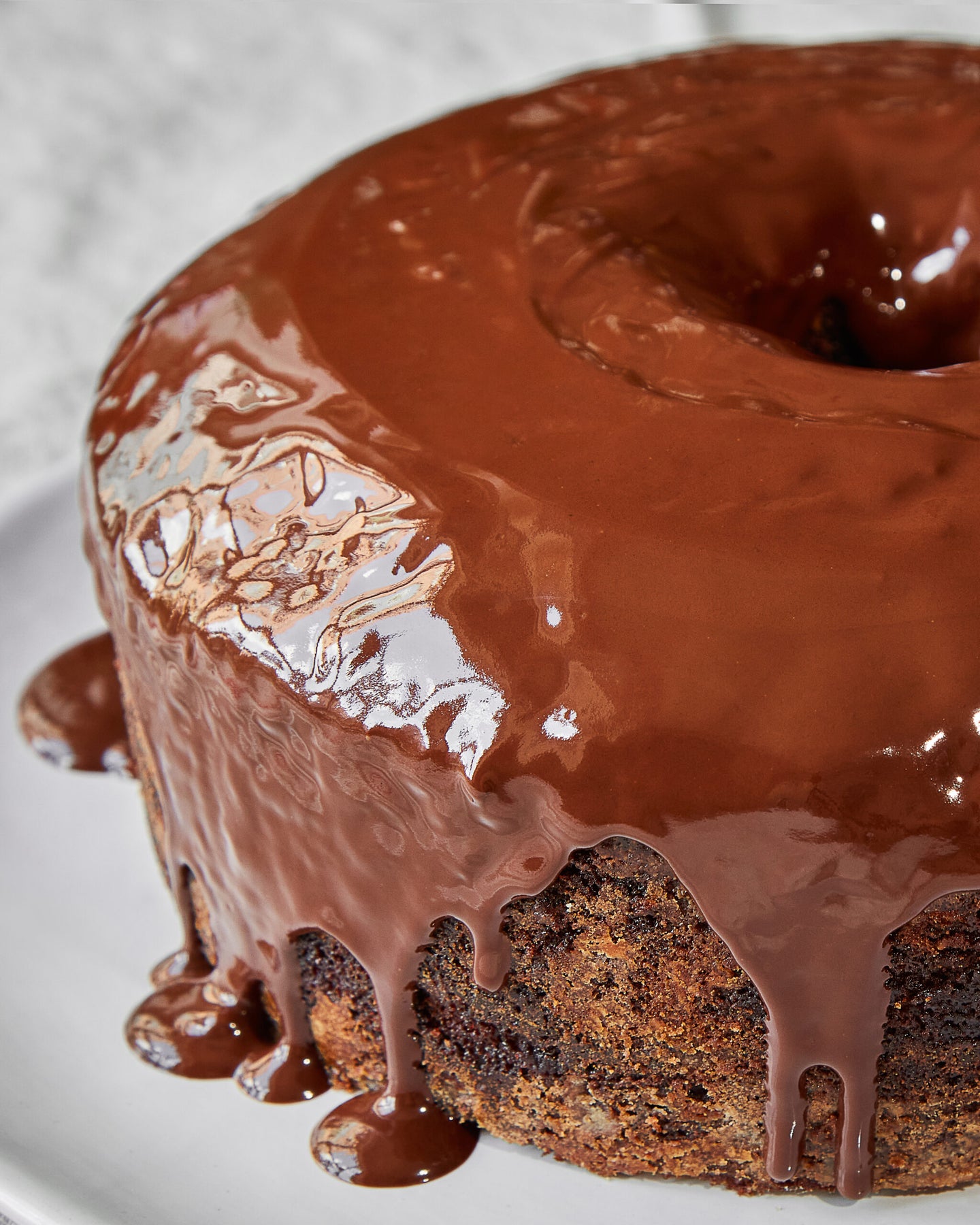 Chocolate and Honey Swirl Cake